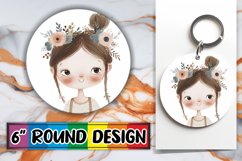 Vibrant Boho Circle &amp; Keychain Product Image 1