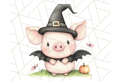 Halloween Animal Costumes PNG, Cute Spooky Animals Clipart Product Image 4