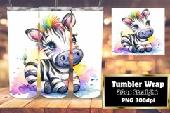 Playful Creature Sublimation Tumbler Design - 20oz Product Image 1