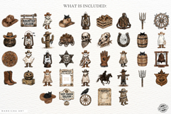 Western Halloween Clipart Product Image 4