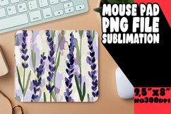 Fresh Floral Spring Mouse Pad Sublimation Product Image 1