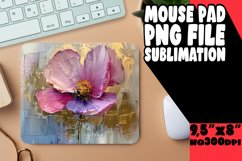 Garden of Beauty: Sublimation Mouse Pad Designs Design PNG Product Image 1