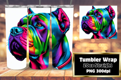 SLEEK 20oz Tumbler Design , Dog Product Image 1