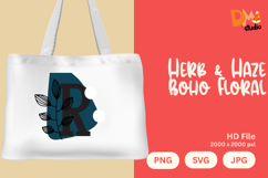 Herb &amp; Haze Boho Floral Monogram Product Image 1