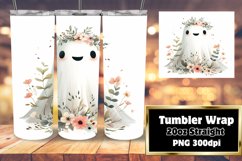 Watercolor Ghost Sublimation Product Image 1