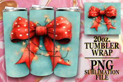 GENTLE SPIRITS 20oz TUMBLER WRAP, Christmas Product Image 1