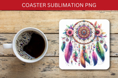 square coaster - boho vintage Product Image 1