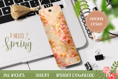 Cute Flowers Bookmark Printable, Floral Bookmark Product Image 1