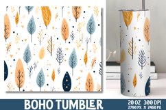 Boho Digital Papers Tumbler Wrap Product Image 1