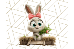 Pet Shop Clipart, Cute Big Eyed Animals, Kawaii Pets PNG Product Image 4