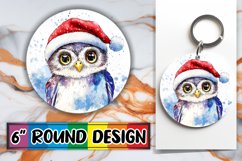 Glamorous Circle Design for Sublimation , Holiday Animals Product Image 1