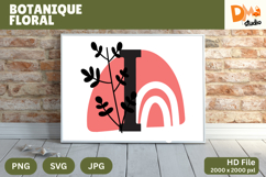 Botanique Floral Monogram Product Image 1