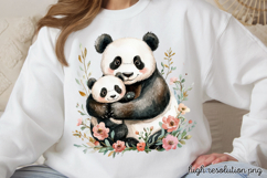Mothers Day Animals Clipart PNG Product Image 1