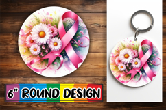Radiant Sublimation Circle Ornaments PNG, Flowers Product Image 1