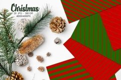 28 Christmas Classic Stripe Backgrounds JPG Product Image 1