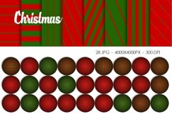 28 Christmas Classic Stripe Backgrounds JPG Product Image 9