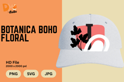 Botanica Boho Floral Monogram Product Image 1