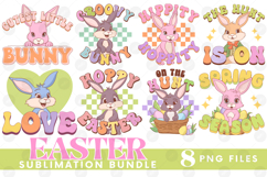 Easter Sublimation DTF Bundle Bunny Chick Farm Hip Hop Joy Product Image 1