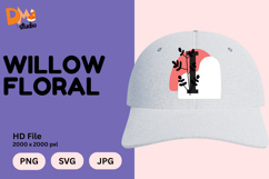 Willow Floral Monogram Product Image 1