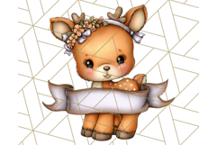 Woodland Autumn Parade Clipart PNG Fall Animals Product Image 4