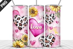 Love Valentine&#039;s Day Tumbler Design | Valentine Tumbler Wrap Product Image 1