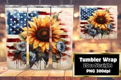 Sunflower Patriotism in a Mug Product Image 1