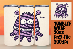 CHARMING 20oz Tumbler Design , Monster Product Image 1