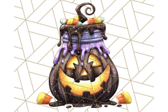 Halloween Monster Clipart PNG, Monsters in Jars, Spooky Png Product Image 4