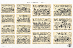 Old Zoo Tickets PNG illustrations Product Image 4