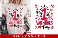 Valentine's Day Svg, Valentine Shirt Design Product Image 1