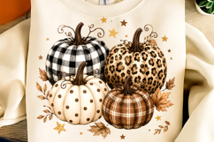 Autumn Sublimation, Fall Sublimation, Pumpkin Autumn PNG Product Image 7