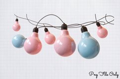 Pastel Christmas Clipart PNG Product Image 1