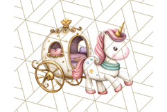 Royal Carriage &amp; Princess Vehicle PNG Clipart for Fairytales Product Image 4