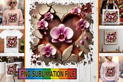Joyful PNG TSHIRT Art Ideas, 3D Heart Product Image 1