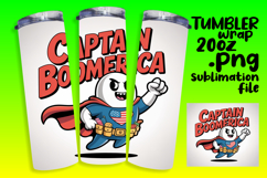 VIBRANT Sublimation Tumbler Design , Funny Ghost Product Image 1