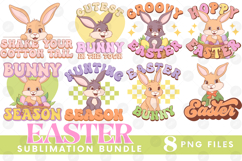 Easter Sublimation PNG Bundle Bunny Chick Farm Hip Hop Joy Product Image 1