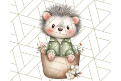 Christmas Pets in Pajamas Clipart PNG, Christmas Png Clipart Product Image 4