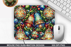 Christmas Mouse Pad Sublimation, Christmas Mouse Pad PNG Product Image 1