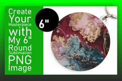 Dynamic Circle Design Coaster Template , Abstract Pattern Product Image 1