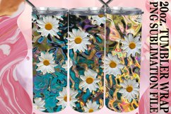 15x Colorful 3D Spring Blossom Tumbler Wrap Set Sublimation Product Image 5