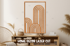 Mid Century Wall Art Laser Cut File for Home Decor Product Image 1
