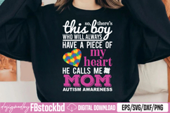 There's This boy He call me Mom SVG Product Image 1
