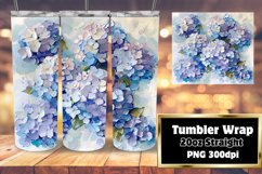 Enchanting Garden 20oz Tumbler Sublimation Wrap Product Image 1