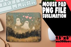 Ghostly Lovebirds Mousepad Product Image 1