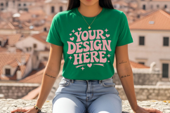 Summer TShirt Mockup Set, Summer TShirt Mockup Set Beach Product Image 5