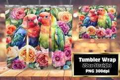 Tumbler Elegance: Birds &amp; Blooms Product Image 1