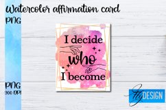 Affirmation cards PNG Bundle | Positive Affirmation Quotes Product Image 23