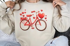 Cute Watercolor Valentines Day Clipart PNG Product Image 1