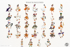 Halloween Silly Goose Clipart Product Image 4