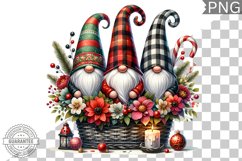 Christmas Gnome Sublimation - Clipart PNG Bundle Product Image 5